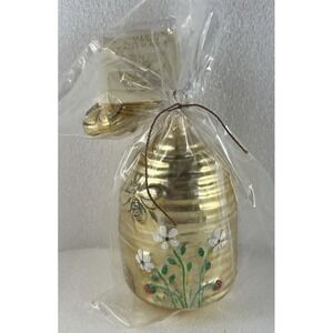 Patricia Breen 1996 Clover Bee Skep & Bee Ornament #9609,‎ NEW Still In Plastic